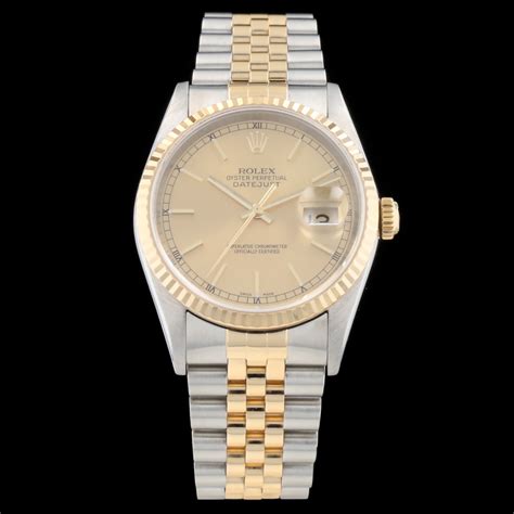 rolex date just oro e acciaio|rolex datejust 36 vintage.